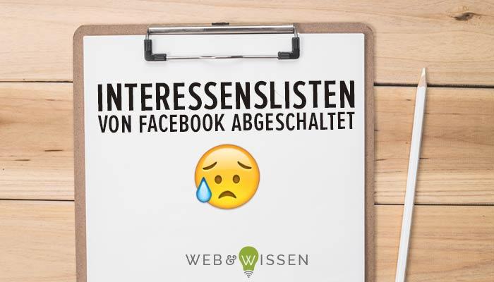 Facebook Interessenisten Alternative